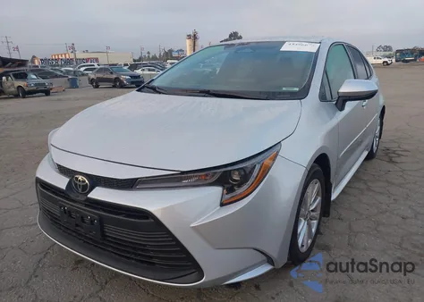 2025 Toyota Corolla Le from USA, damaged, VIN 5YFB4MDE4SP317556